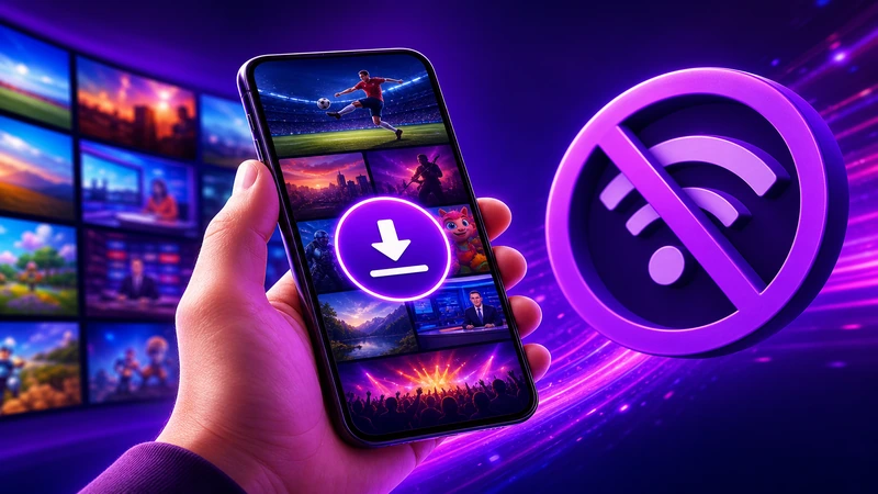 IPTV Handy offline schauen 2026